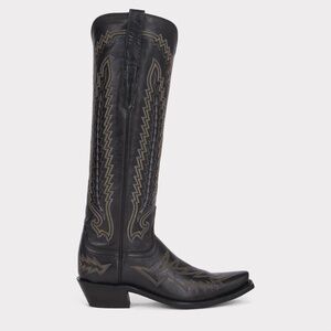 Lucchese Black Priscilla Boots